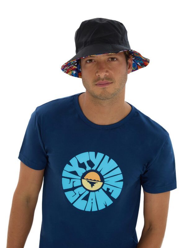 gorro de pescador reversible