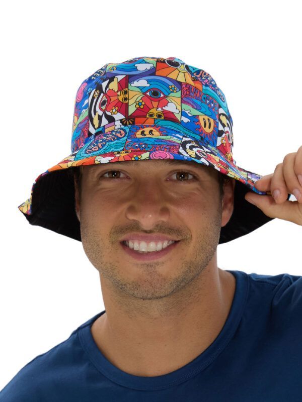 gorro de pescador reversible 69slam