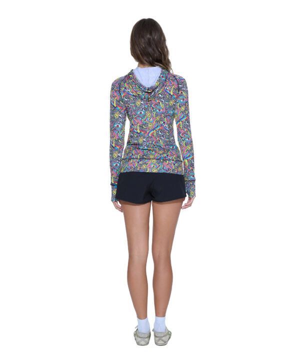 chaqueta con capucha mujer