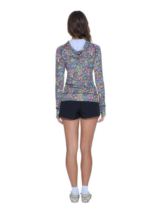 chaqueta con capucha mujer