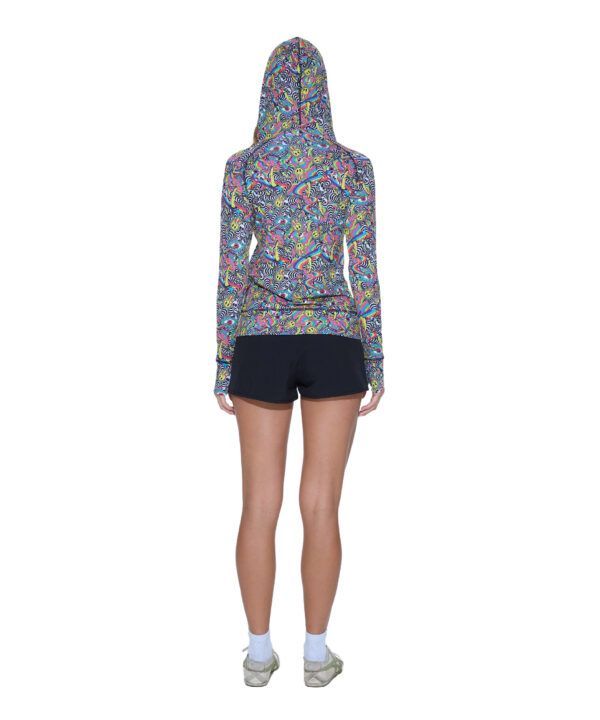 chaqueta con capucha mujer