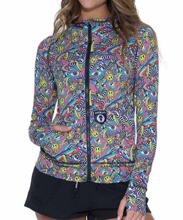 chaqueta con capucha mujer