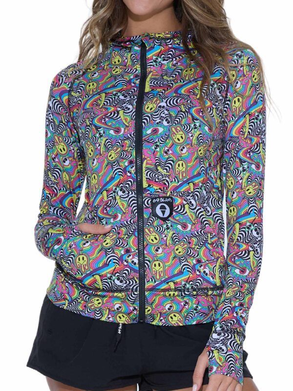 chaqueta con capucha mujer