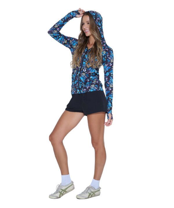 chaqueta con capucha mujer