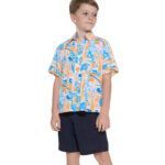camisa manga corta niño