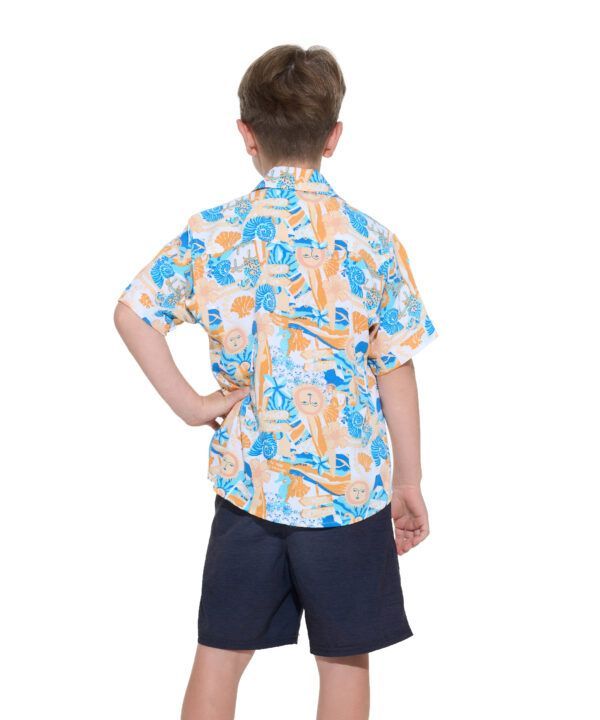 camisa manga corta niño