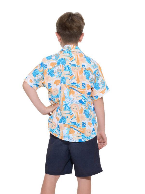 camisa manga corta niño