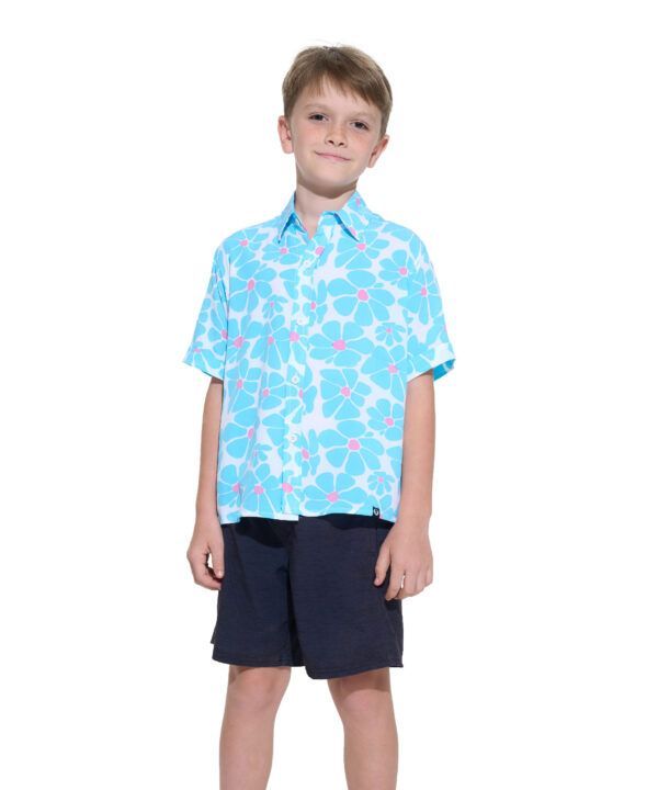 camisa manga corta niño