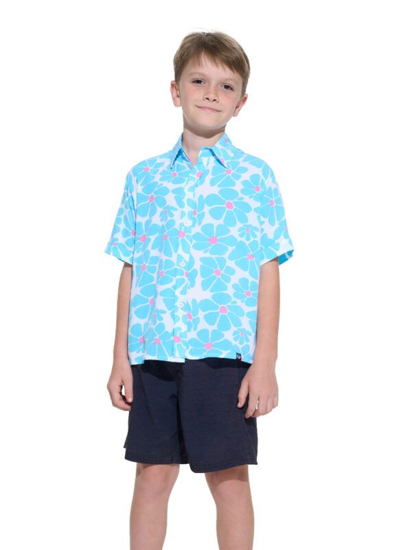camisa manga corta niño