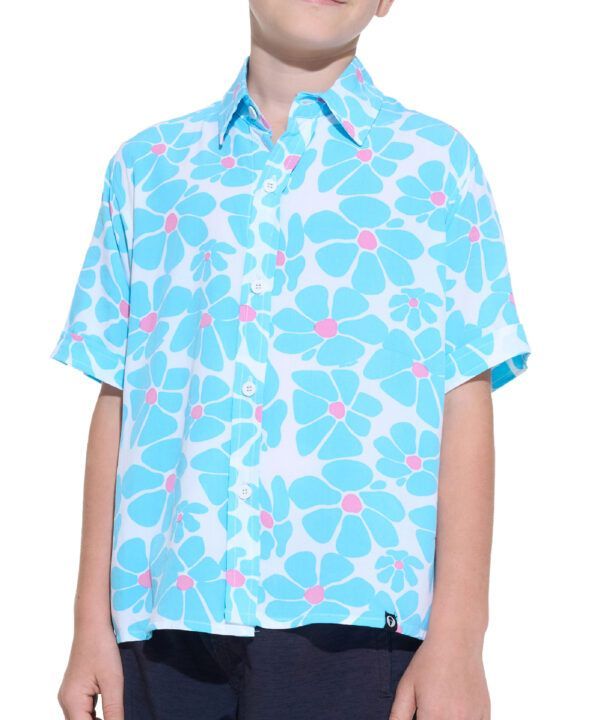 camisa manga corta niño