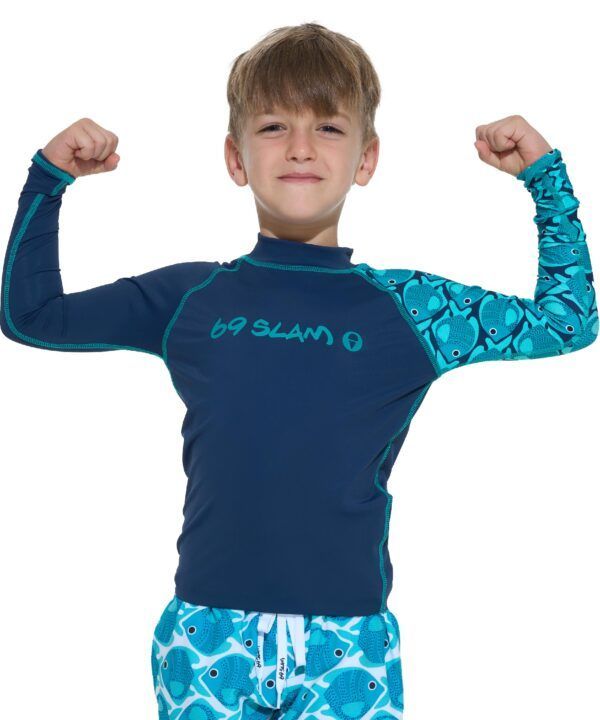 camiseta protección solar niño