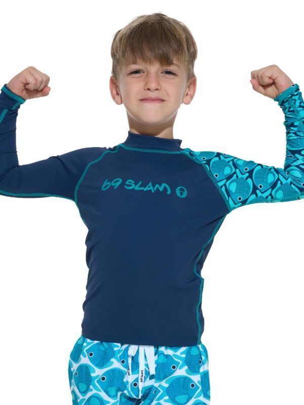 camiseta protección solar niño