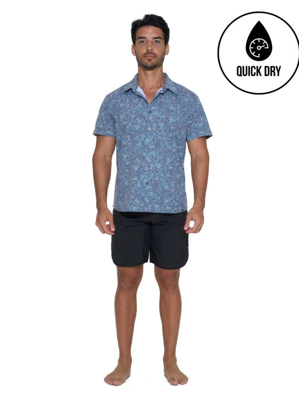 camisa manga corta