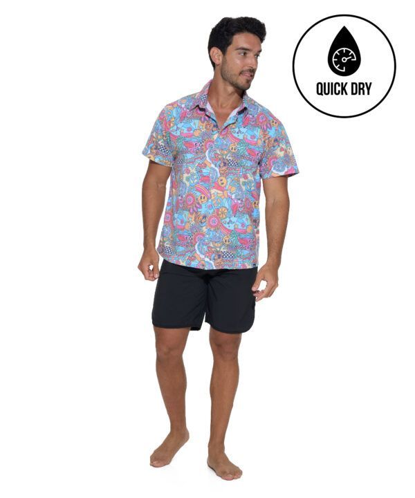 camisa manga corta