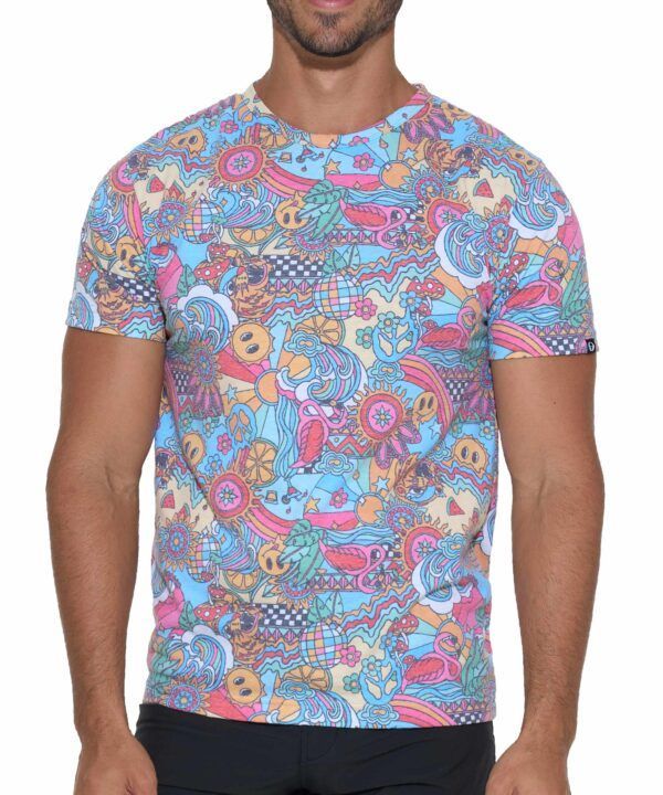 camiseta manga corta 69slam