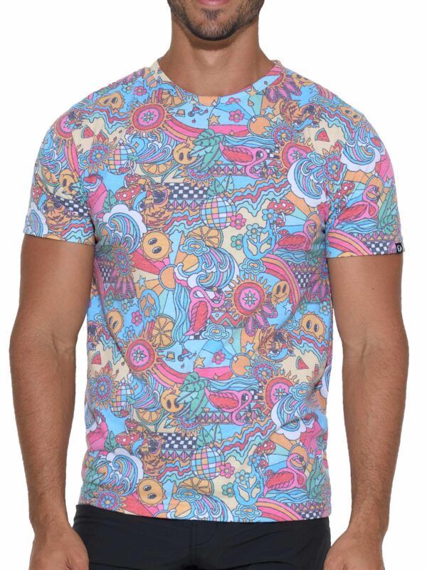 camiseta manga corta 69slam