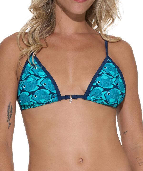 top bikini triángulo