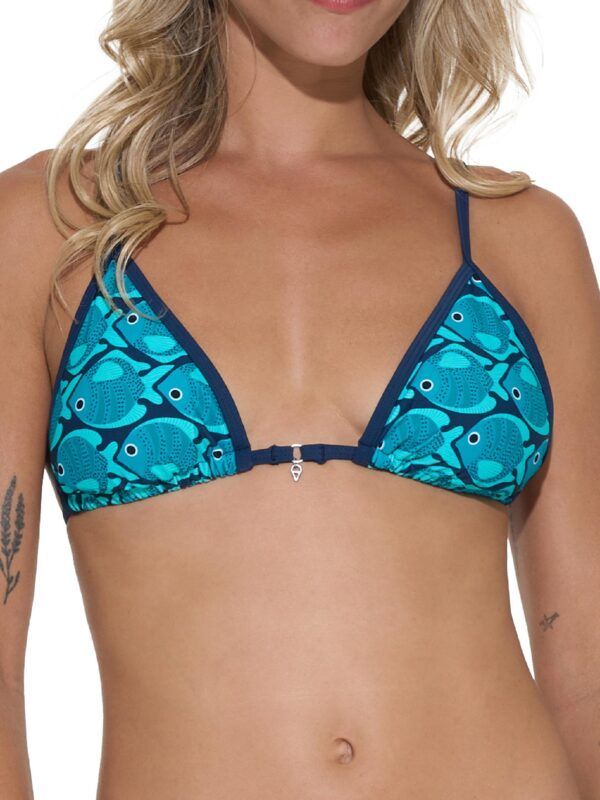 top bikini triángulo