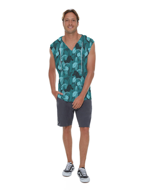 CAMISETA CON CAPUCHA LAZAR ZEBRA
