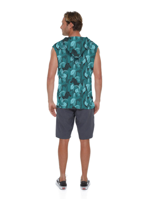 CAMISETA CON CAPUCHA LAZAR ZEBRA - Imagen 2