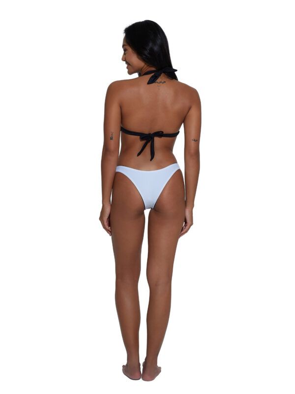 BRAGUITA BIKINI REVERSIBLE FARAH NEGRA - Imagen 5
