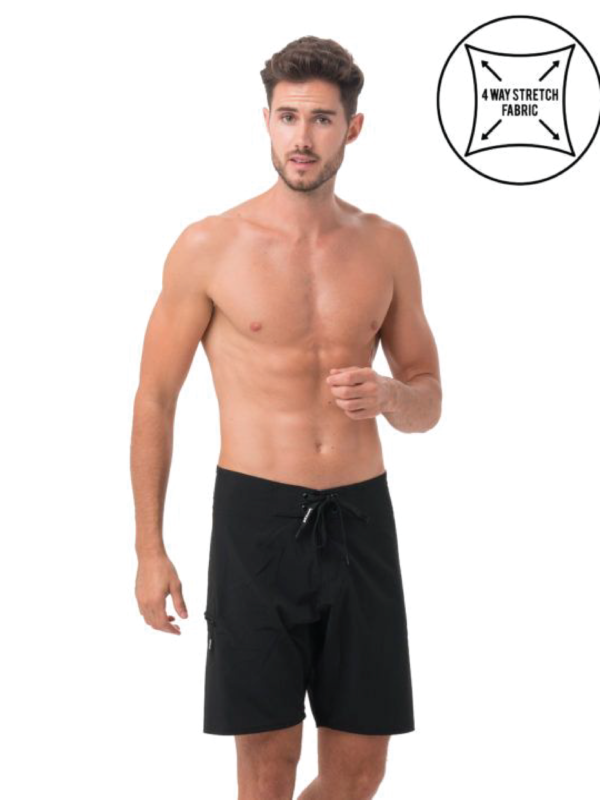 BAÑADOR LIAM 4WAYS STRETCH NEGRO