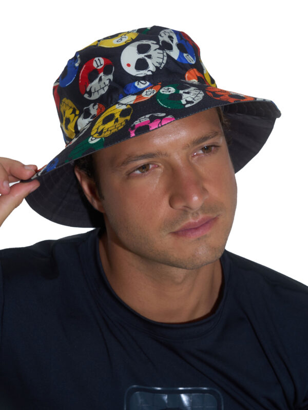 GORRO REVERSIBLE BOB POOL SKULL