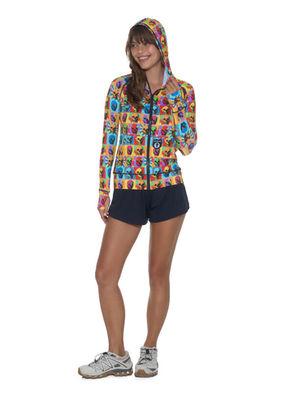 CHAQUETA DEPORTIVA CON CAPUCHA CALI HIGH SKULL - Imagen 2