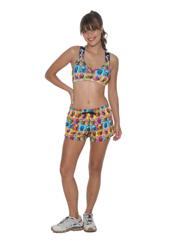 SUJETADOR DEPORTIVO ROCKY HIGH SKULL
