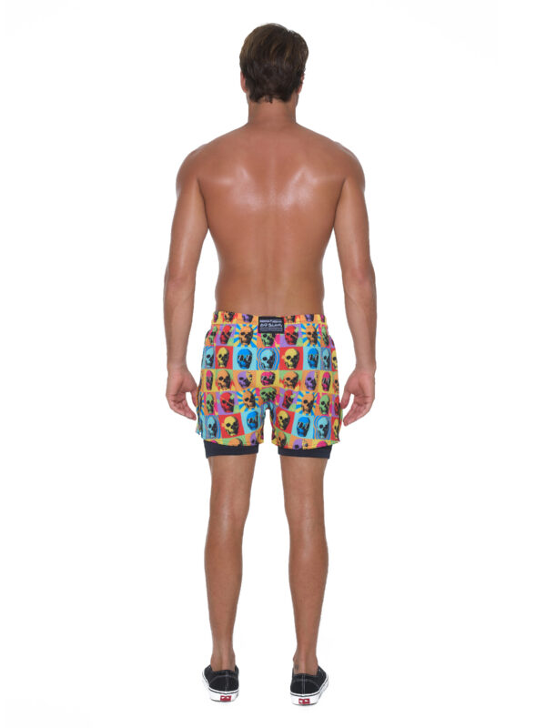 PANTALÓN CORTO DEPORTE REUS HIGH SKULL - Imagen 3