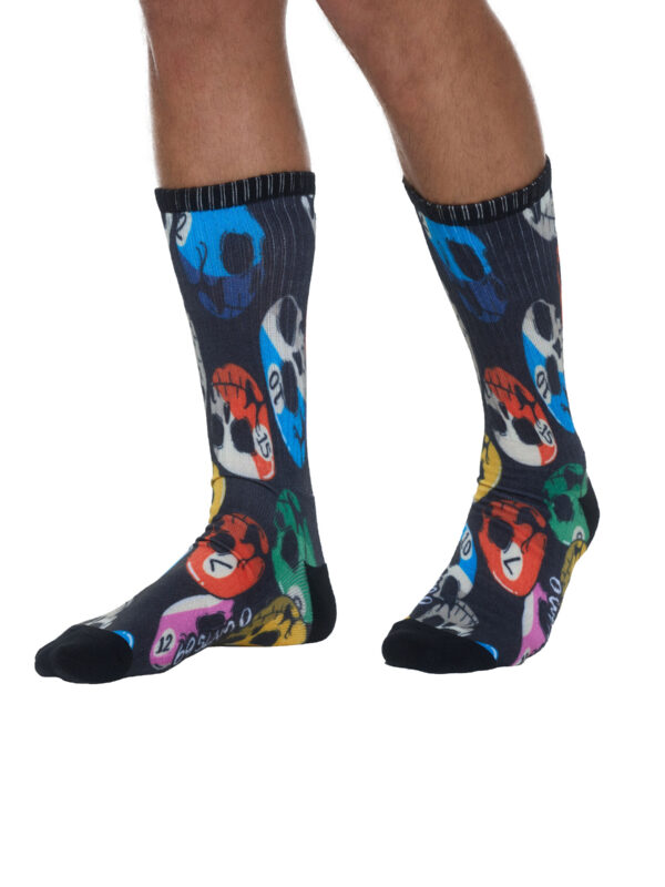 CALCETINES UNISEX PHIL POOL SKULL - Imagen 2
