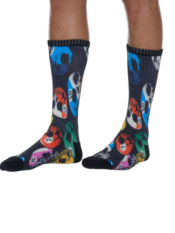CALCETINES UNISEX PHIL POOL SKULL - Imagen 3
