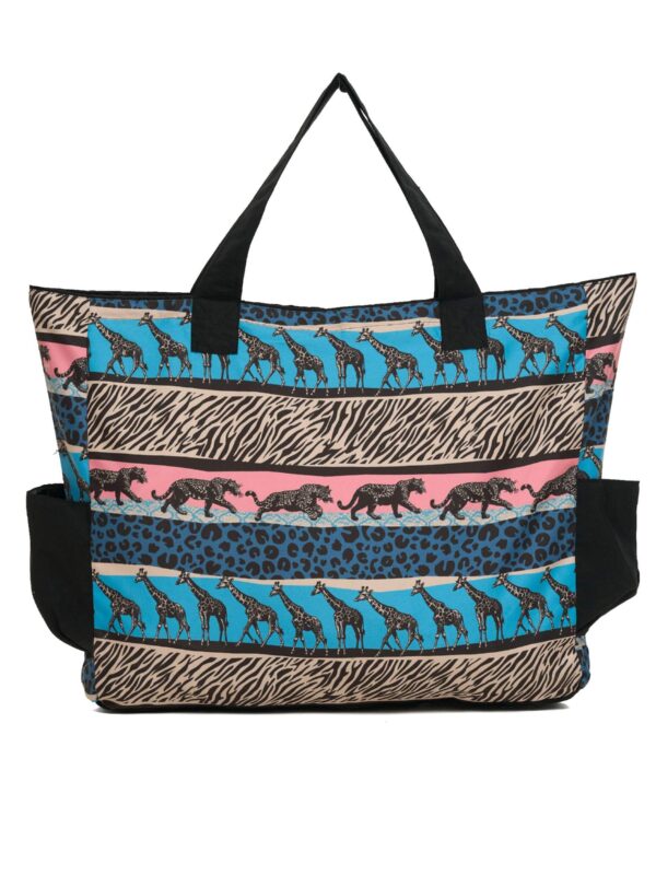 BOLSO CANCÚN WILD STRIPES