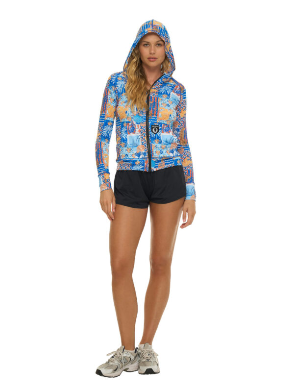 CHAQUETA DEPORTIVA CON CAPUCHA CALI COASTLINE