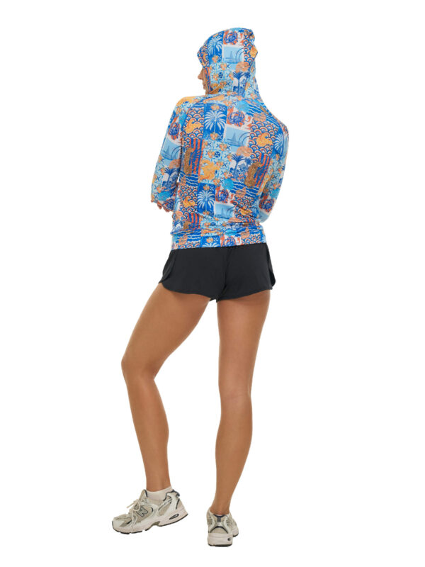 CHAQUETA DEPORTIVA CON CAPUCHA CALI COASTLINE - Imagen 3