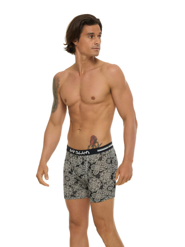 BOXER BAMBÚ GILBERT FLORAL MANDALA - Imagen 3