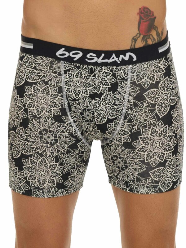 BOXER BAMBÚ GILBERT FLORAL MANDALA - Imagen 2