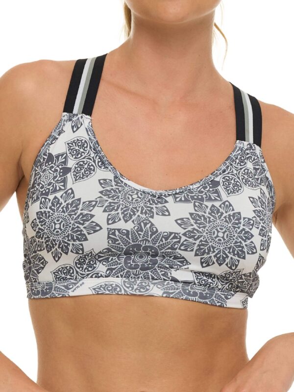 SUJETADOR DEPORTIVO ROCKY FLORAL MANDALA