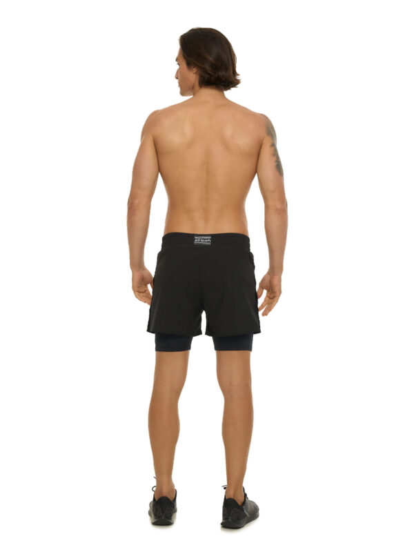 PANTALÓN CORTO DEPORTE REUS NEGRO - Imagen 2