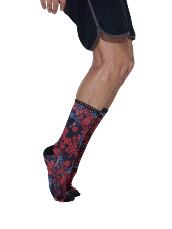 CALCETINES UNISEX PHIL BLOSSOMING SNAKE - Imagen 2